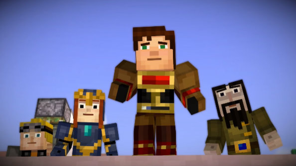 Minecraft: Story Mode's first episode is a blocky mess
