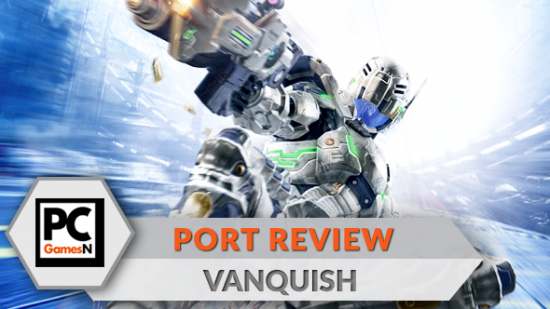 Análise: Vanquish (PC) — tiros, framerate e joelhos-foguete - GameBlast