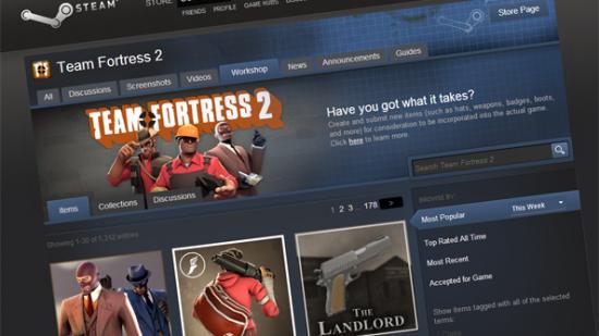 TF2 Steam Workshop sales “broke Paypal”; Gabe Newell explains