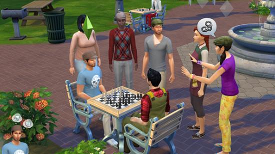 How to have 2 sims play a long chess game? / Sims Freeplay 