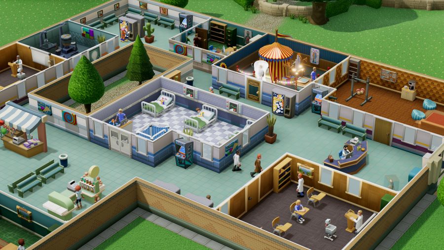 steam charts two point hospital