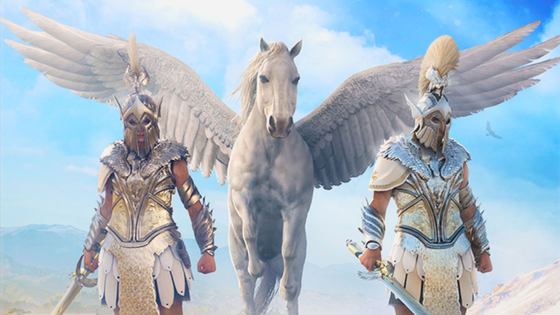 Greek Mythology S Famous Flying Horse Can T Fly In Assassin S Creed Odyssey Pcgamesn - how to fly in horse world roblox xbox one
