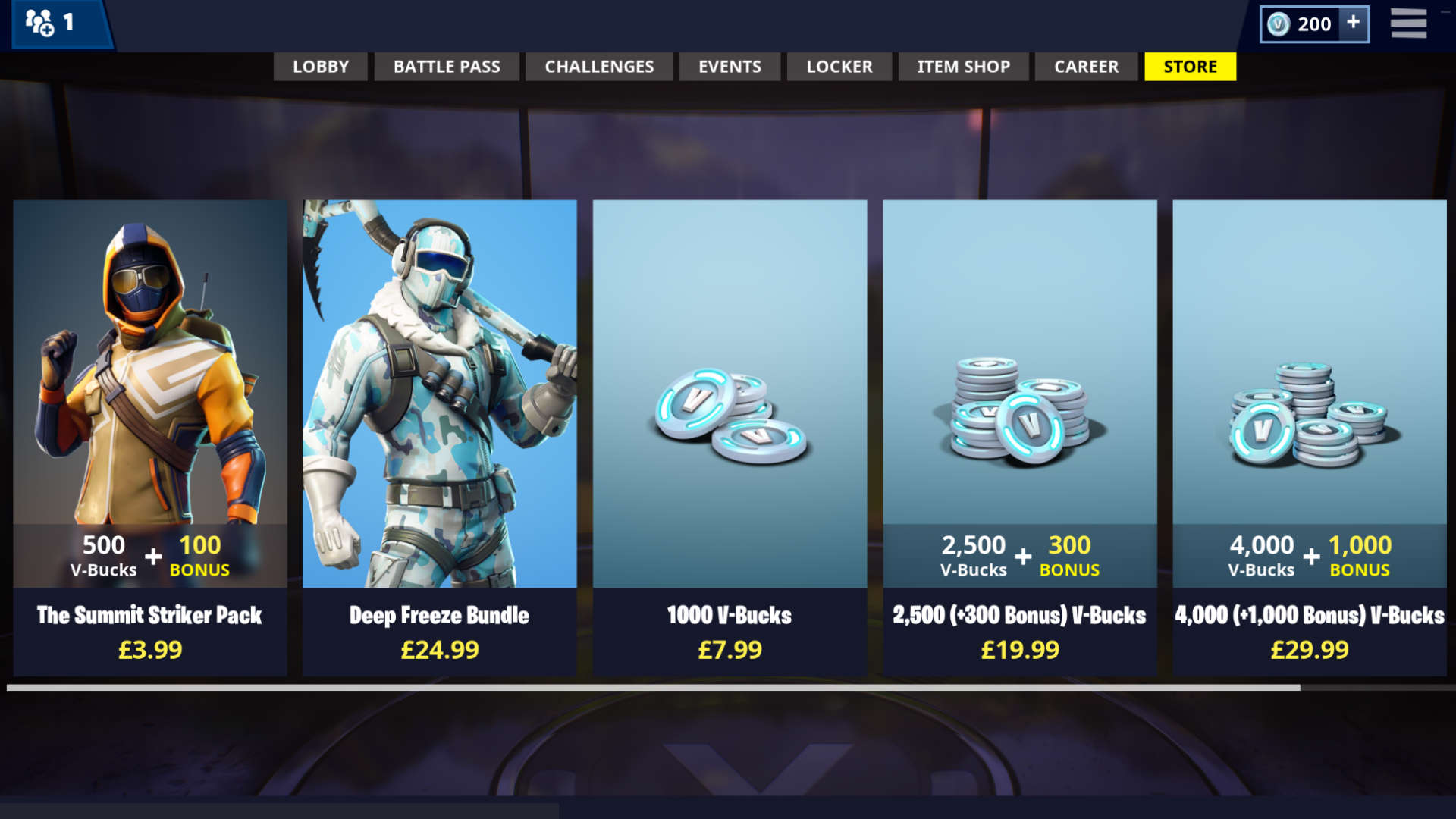 Fortnite V-Bucks: what they are, how much do they cost ... - 1920 x 1080 jpeg 173kB
