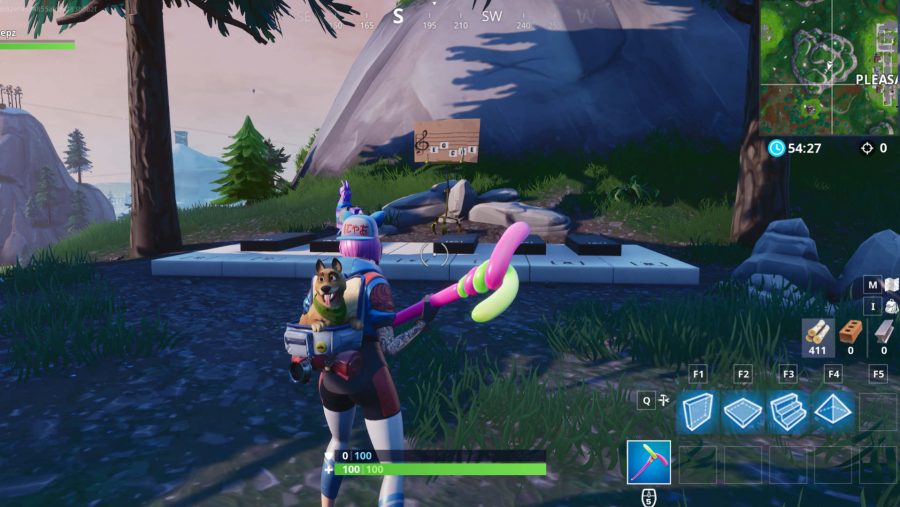 Fortnite Pleasant Park piano location: where to play Sheet ...