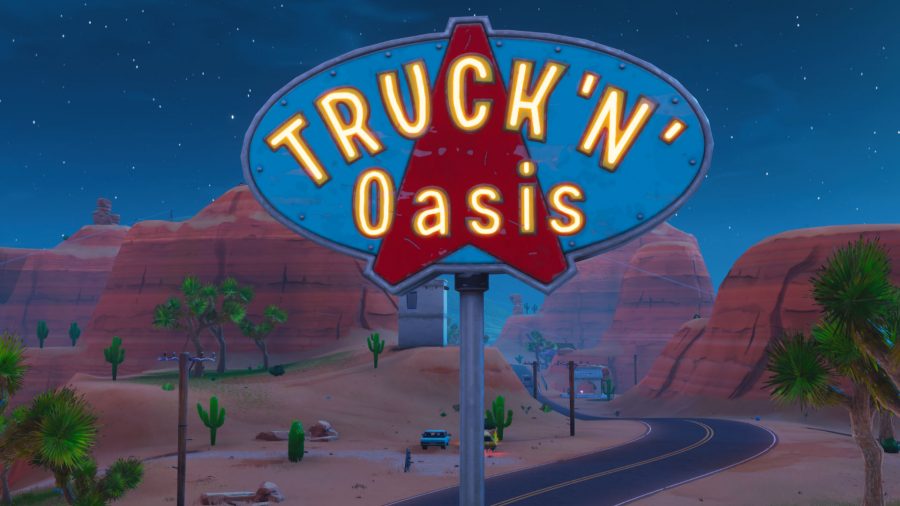 fortnite trucker s oasis location where to use keep it mello at a trucker s oasis showtime challenges - ice trucks fortnite