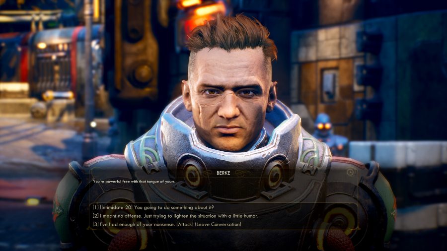 The Outer Worlds release date speech