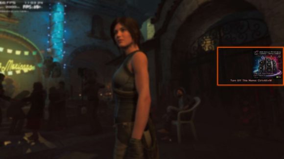 Tomb Raider Asus ad