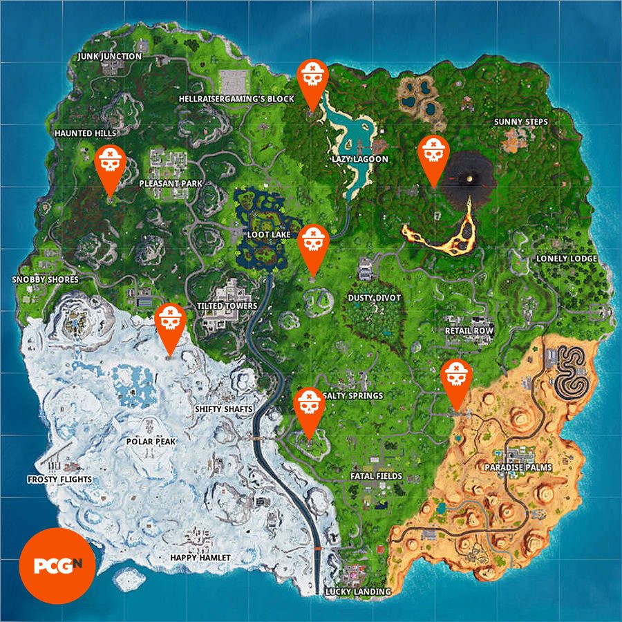 Pairate Camps Fortnite Fortnite Pirate Camps Where To Visit All Pirate Camps In Fortnite Pcgamesn
