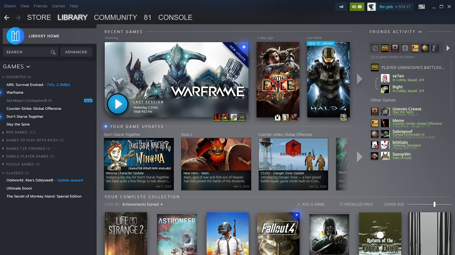 Steam Library Redesign 