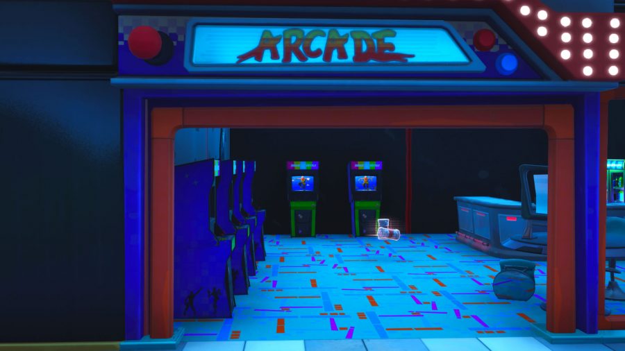 Fortnite Arcade Location Fortnite Fortbyte 79 Found Within An Arcade Location Pcgamesn