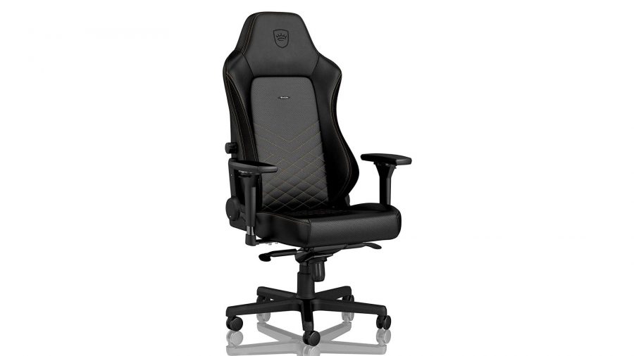 Noblechairs Hero black and gold gaming chair