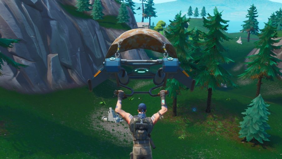 Fortnite 30 Location Fortnite Fortbyte 30 Location Found Somewhere Between Haunted Hills And Pleasant Park Pcgamesn