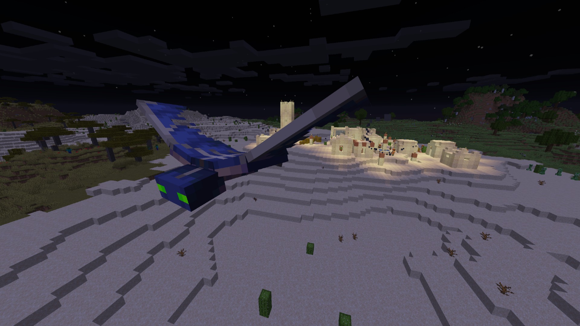 What is the title of this picture ? Minecraft phantom: summoning, spawning, and looting guide | PCGamesN