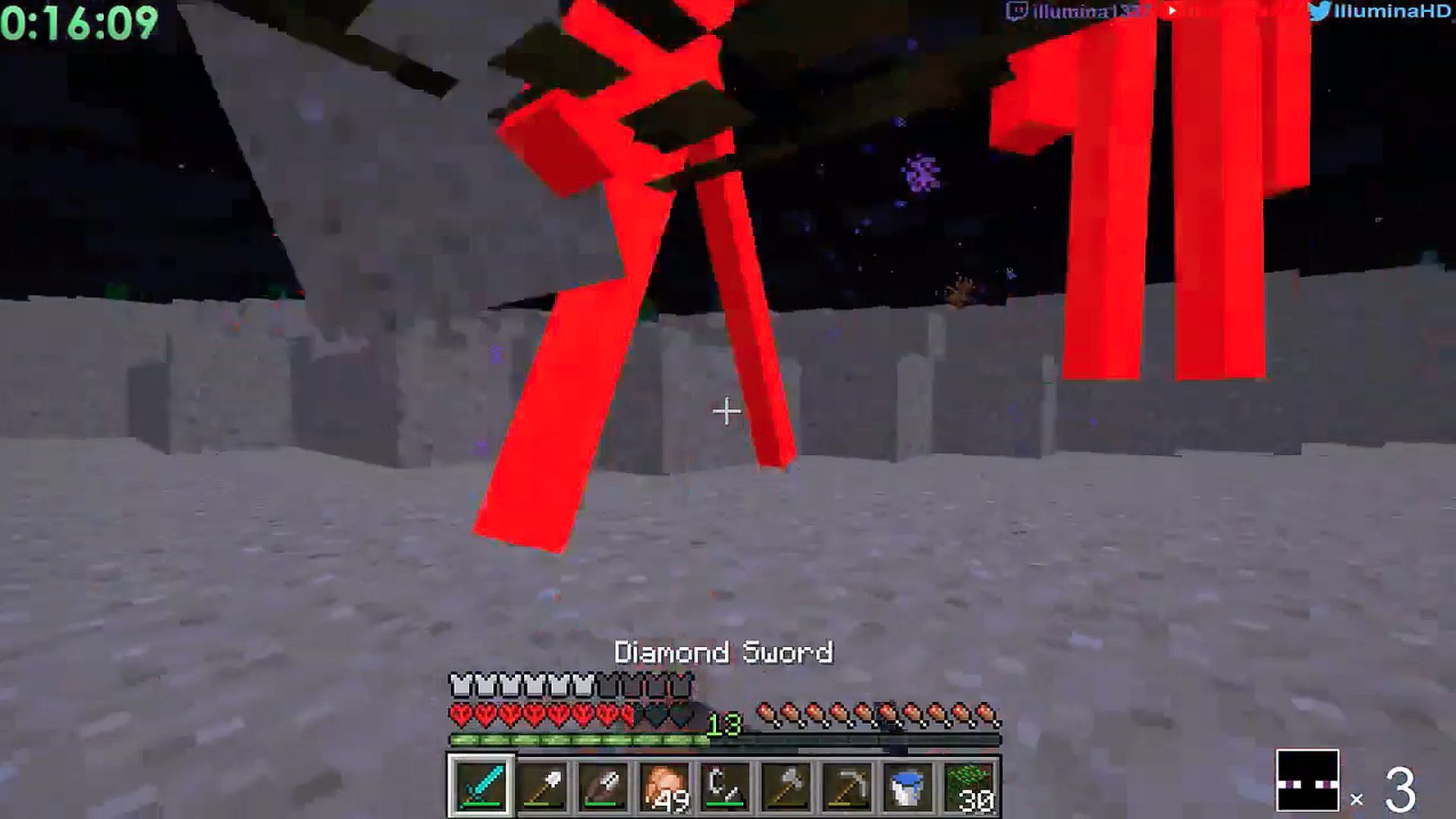 Co-op Minecraft speedrun drops the record under two minutes