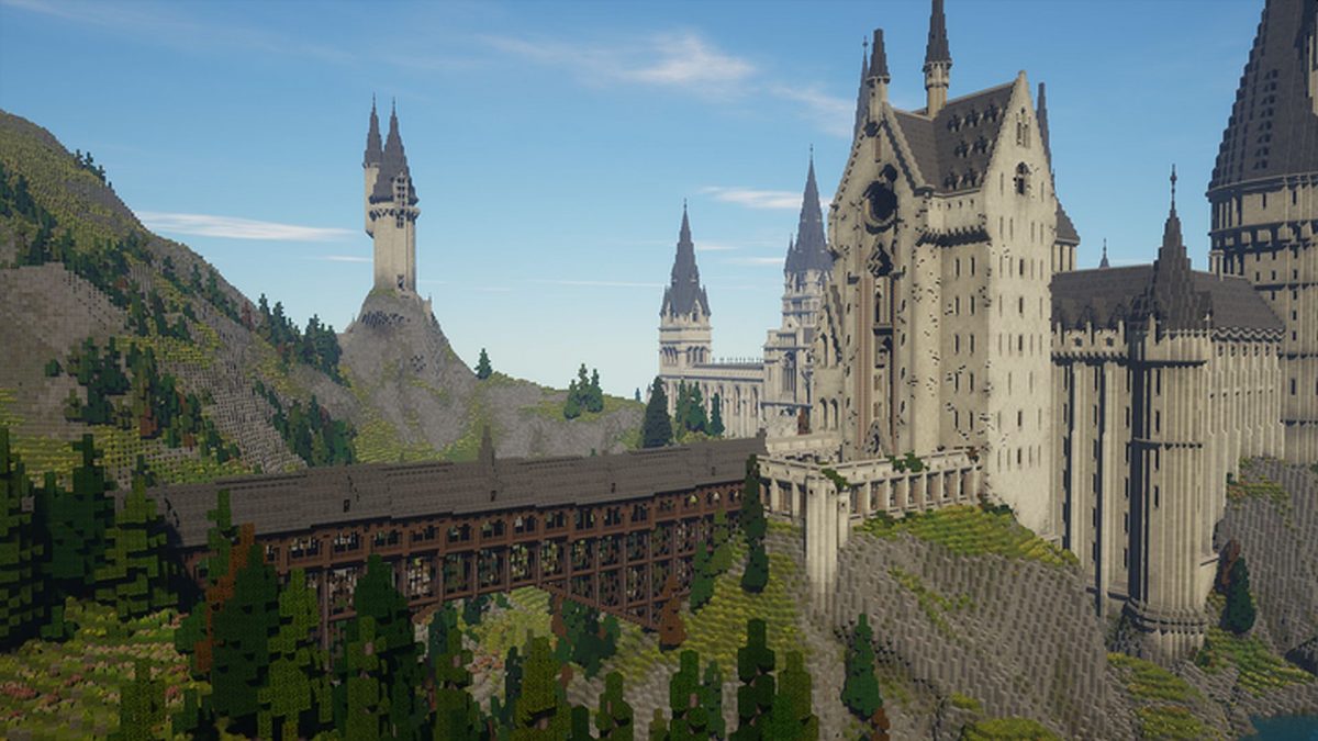 Minecraft Hogwarts How To Play This Cool Minecraft Harry Potter Rpg Map Pcgamesn