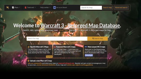 Warcraft 3 Maps Database 580x326 