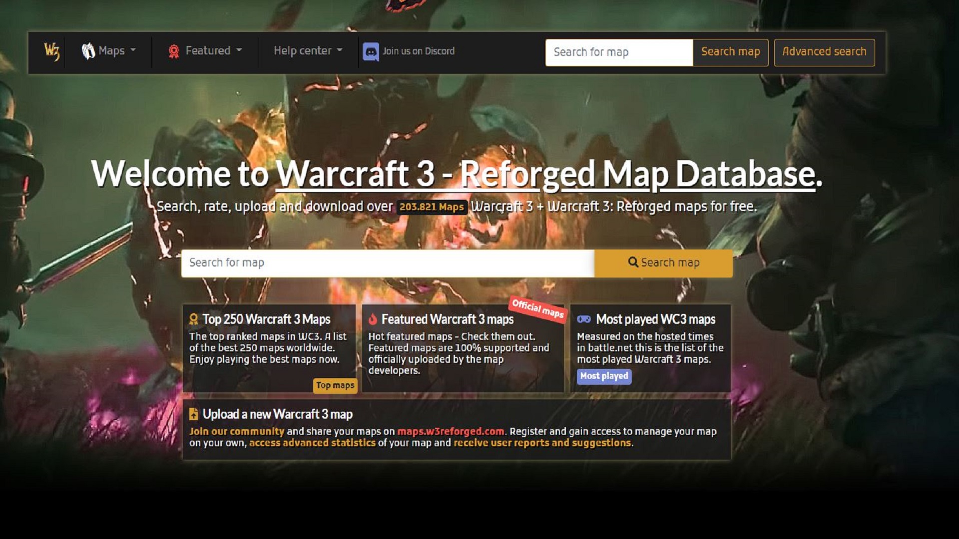 Warcraft 3 Maps Database 