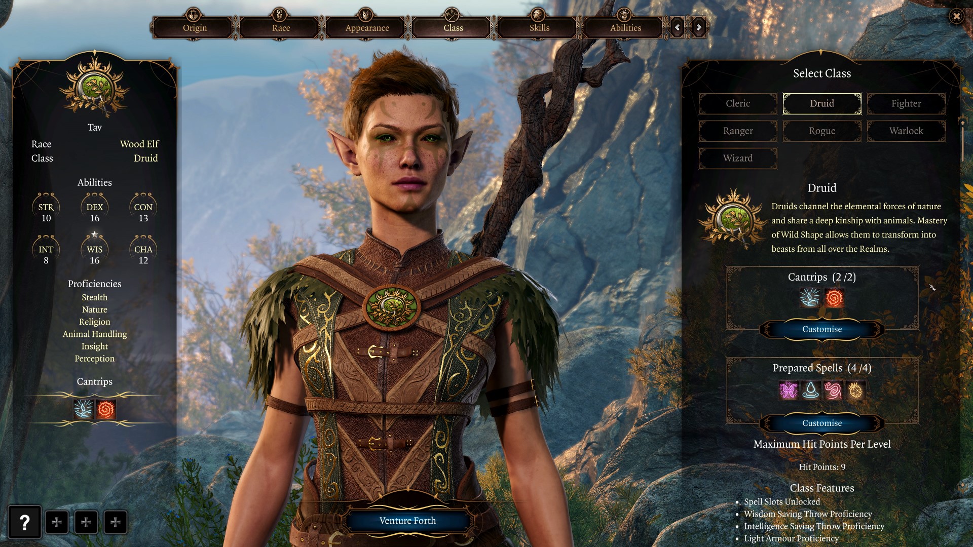 Baldur s Gate 3 Is Adding Druids To Its Playable Character Class Lineup 
