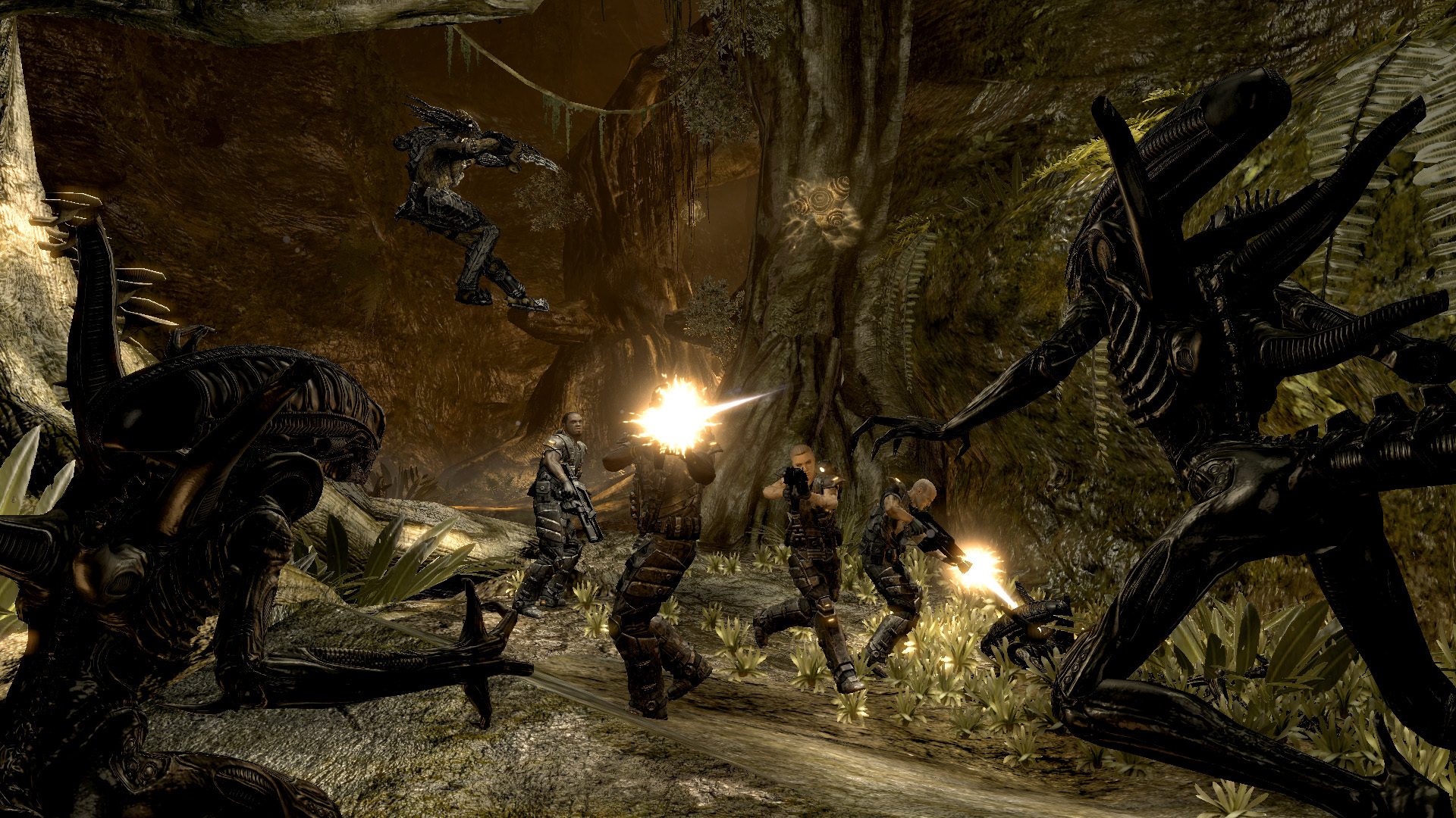 What if: Deathloop's devs made an Aliens vs Predator game?