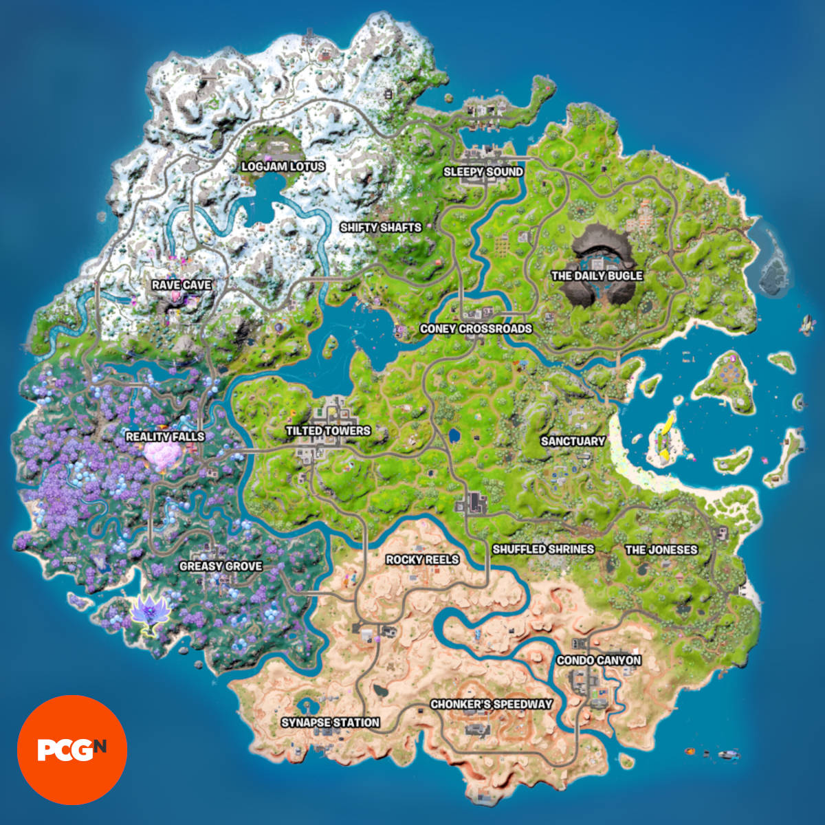Fortnite new map – Chapter 3 Season 3 | PCGamesN