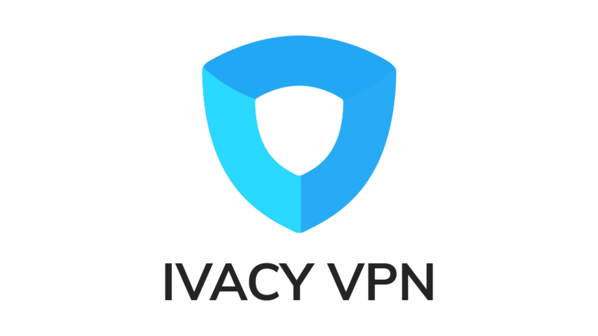 La mejor VPN para Windows 10 - Ivacy VPN.  La imagen muestra su logo sobre un fondo blanco.