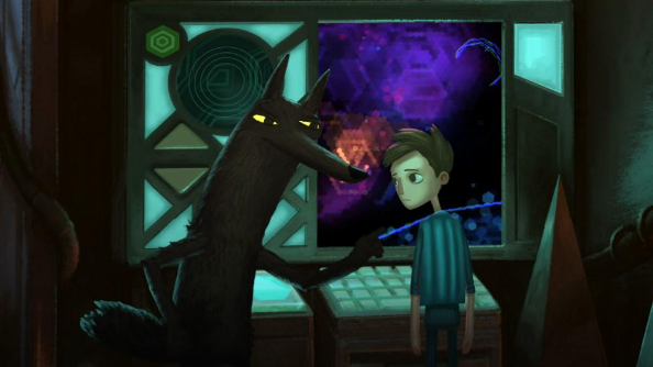 Broken Age Wolf and Shay