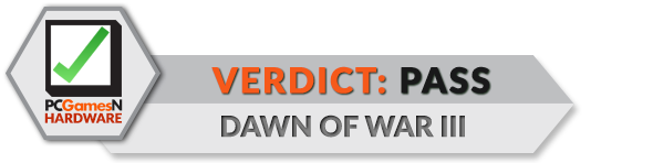 Dawn of War III tech review passed