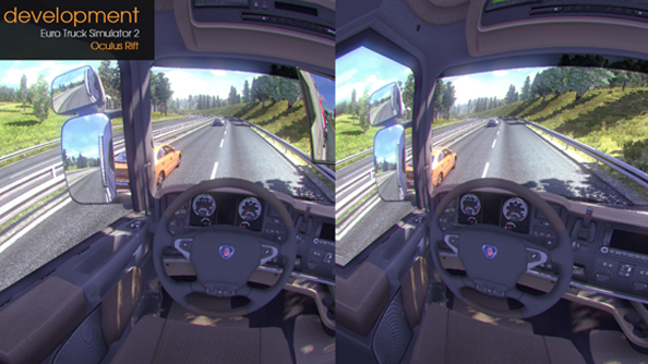 euro truck simulator 2 oculus rift setup