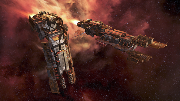 The EVE Online Tiamat update adds a stonking great destroyer to the ...