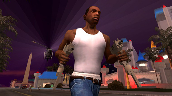 Grand Theft Auto San Andreas Pcgamesn - cj roblox skin gta sa youtube