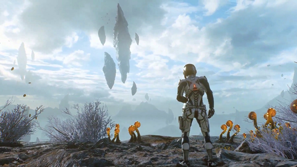 Mass Effect floating rocks