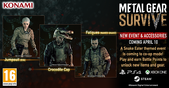Metal Gear Survive Snake Eater event
