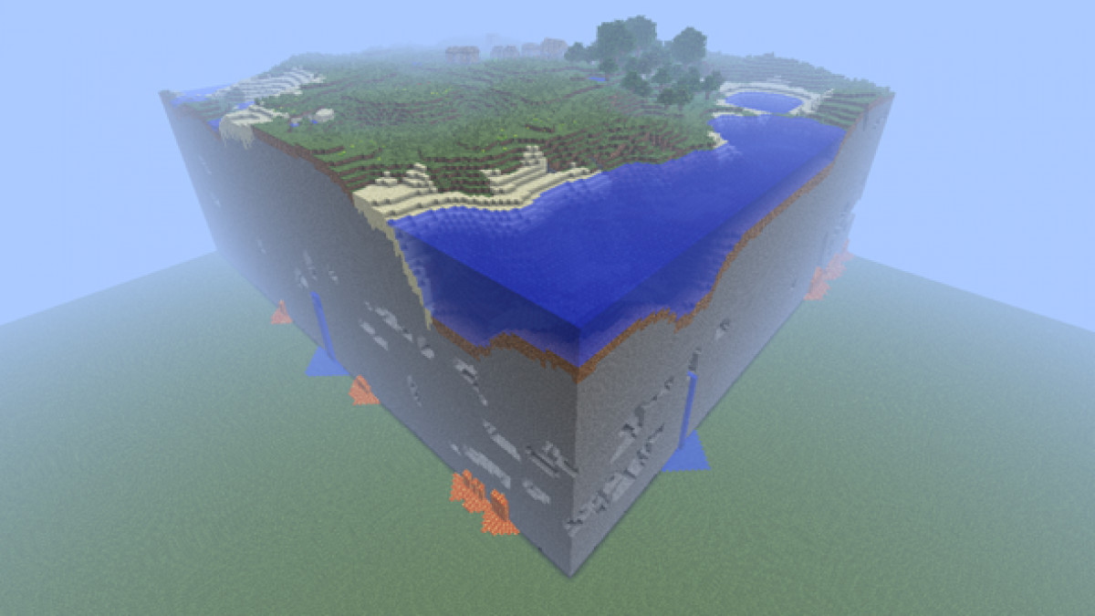 Minecraft Snapshot 14w08a Brings Back Customisation For Superflat Worlds Enforces Drowning Pcgamesn
