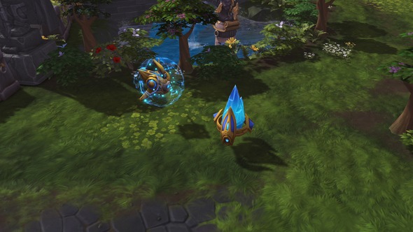 The next Heroes of the Storm hero is called Probius – he's a probe