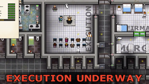 You Can Now Execute Inmates In Prison Architect Pcgamesn - roblox prison electric chair