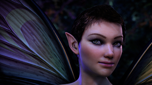 Nvidia S Creepy Sex Fairy Is Back In Latest Geforce Gtx Tech Demo Pcgamesn